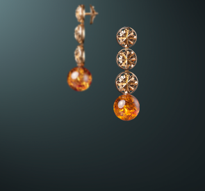 Серьги с-20-1с-к: жемчуг, серебро 925°