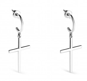 Серебряные серьги 277005: жемчуг, серебро 925°