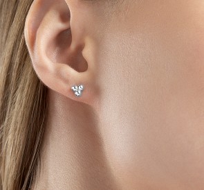 Серебряные серьги 277007: жемчуг, серебро 925°