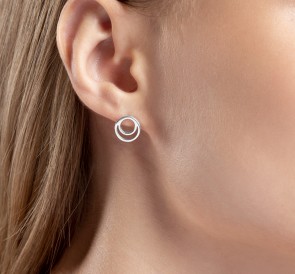 Серебряные серьги 277017: жемчуг, серебро 925°