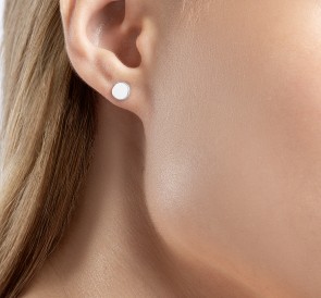 Серебряные серьги 277019: жемчуг, серебро 925°