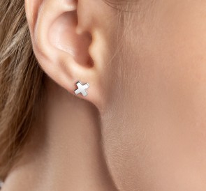 Серебряные серьги 277021: жемчуг, серебро 925°