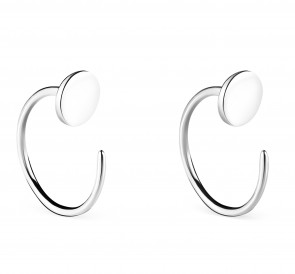 Серебряные серьги 277023: жемчуг, серебро 925°