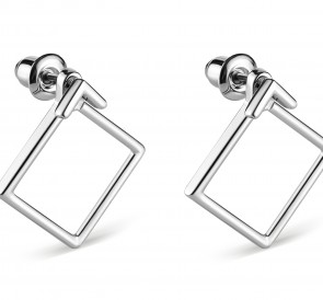 Серебряные серьги 277024: жемчуг, серебро 925°