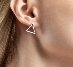 Серебряные серьги 277025: жемчуг, серебро 925°