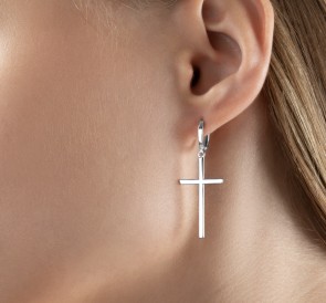 Серебряные серьги 277028: жемчуг, серебро 925°