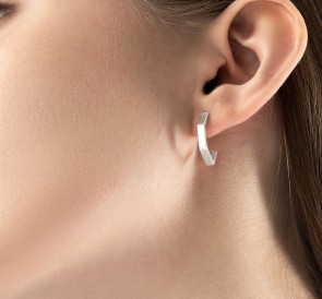 Серебряные серьги 277048: жемчуг, серебро 925°