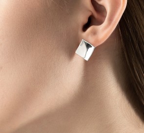 Серебряные серьги 277049: жемчуг, серебро 925°