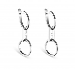 Серебряные серьги 277050: жемчуг, серебро 925°