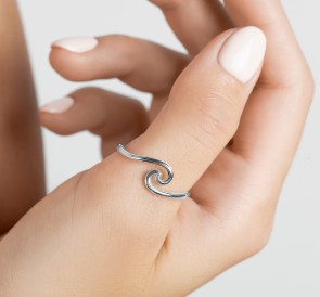 Серебряное кольцо 177003: жемчуг, серебро 925°