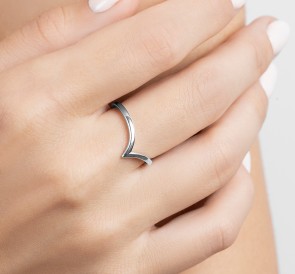 Серебряное кольцо 177005: жемчуг, серебро 925°