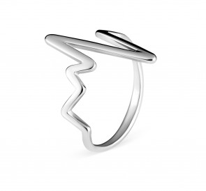 Серебряное кольцо 177007: жемчуг, серебро 925°